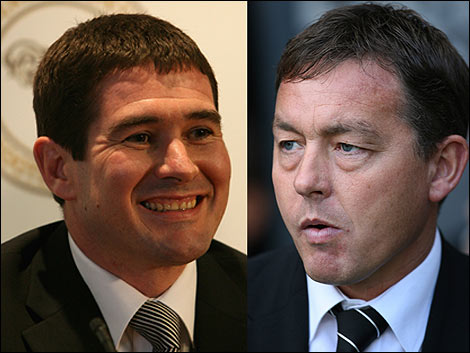 Nigel Clough and Billy Davies