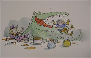 Original illustration by Blake