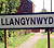 arwydd Llangynwyd