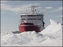 Antarctic Supply Ship