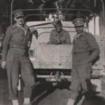 Three comrades. Date and location unkown.