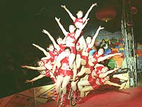 A Human Pyramid (Chinese State Circus)