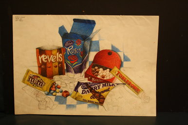 Crayon drawing 1
