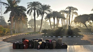 summer luggage