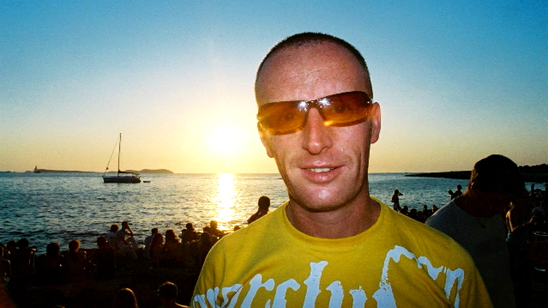 Bryan Burnett in Ibiza