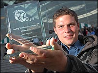 Chad Hogben, The Big Skill Excellence Award Winner