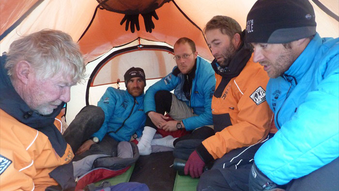 Decision making, reading the daily ice and weather reports