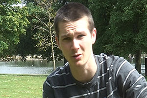 James is preparing to leave foster care and go to college to study performing arts.