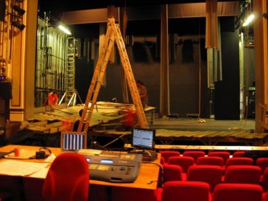 Set Build and Lighting Desk