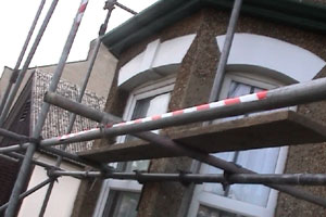 Ann-Kay is being completely put off her work by loud building work next door
