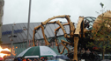 The spider arrives at the docks