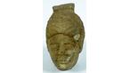 Roman sculptured head of a goddess