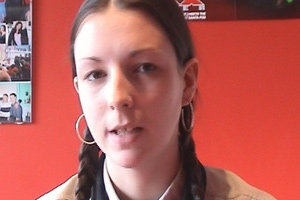 Laura definitely comes from a scouting family.