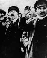 Stalin on the streets of Moscow, 1917