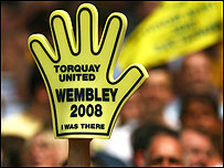 Torquay United at Wembley