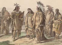 Representatives from various Native American tribes (Getty Images/Hulton|Archive)