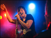 Maryport band South Quay's lead singer Keri Farish
