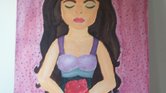 Girl holding...