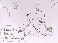 'Midgets' - cartoon by Everard Davy