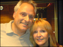 Keith Middleton with Toyah Wilcox
