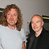 Awards presenters Robert Plant and Midge Ure