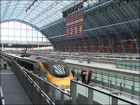 1 St Pancras Station re-opening November 2007