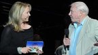 Kirsty Young and Sir David Attenborough at the Desert Island Discs Prom. © BBC/Chris Christodoulou