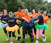 Racing for charity