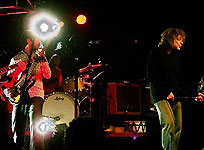 Robert Plant on stage at Austin Music Hall
