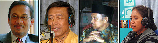 Anwar Ibrahim, Wiranto, BJ Habibie dan Suciwati