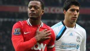 Patrice Evra, Luis Suarez