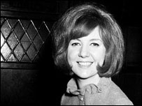 Cilla Black before taking the stage at the Gaumont