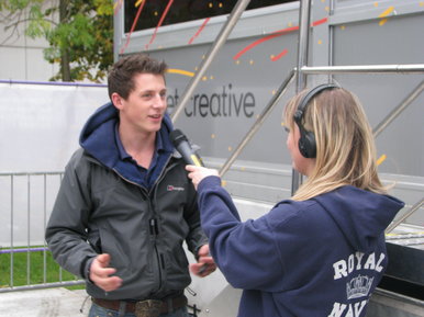 Interviewing Graeme