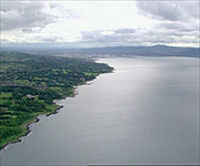 Aerial picture of Belfast Lough