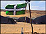 The Devon flag in the Sahara Desert