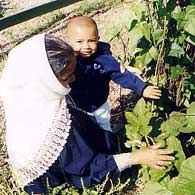 Mrs Begum & grand daughter