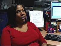 Brenda at work