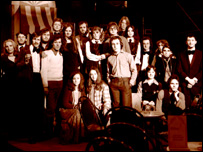 The cast and crew of Mobius the Stripper