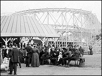 The 'Figure 8 Toboggan' in 1900