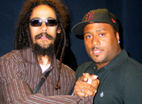 Damian Marley and 1Xtra's Robbo Ranx