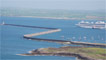 The view from half-way up Holyhead Mountain.