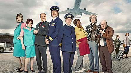 David Walliams and Matt Lucas star in Come Fly With Me