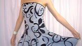 Blue prom dress...