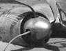 The damaged plane