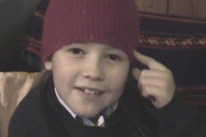 Esmae's written a poen about winter