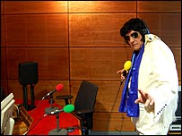 'D' in the BBC WM studio
