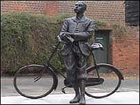 Elgar Statue in Hereford