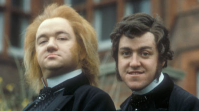 Mel Smith and Griff Rhys Jones