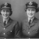 Doroty and Joan in uniform