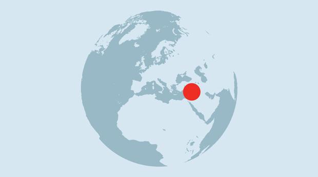 A map showing where this object was probably made. Copyright Trustees of the British Museum